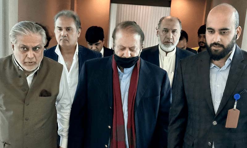 Pakistan S Former PM Nawaz Sharif Returns Home From Exile